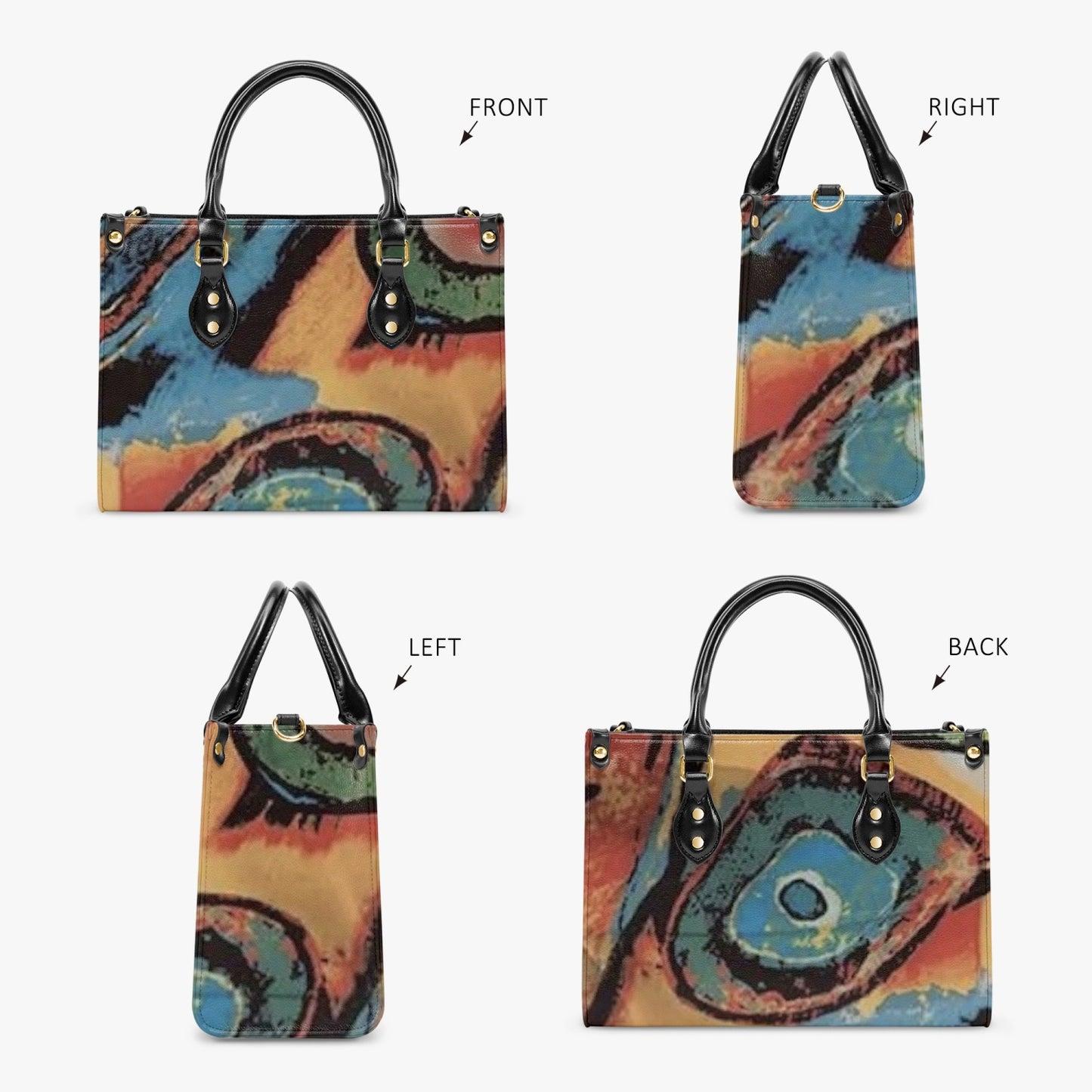 FZ Safari Print Concise Type Women's Tote Bag JetPrint