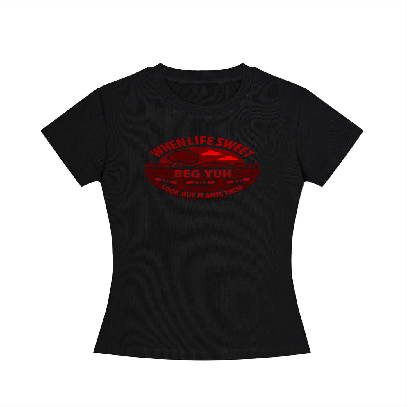 FZ Women's Slim Fit Crewneck Tee