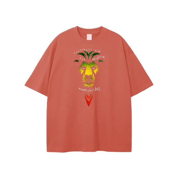 FZ Unisex Solid Color Loose Fit FOG Tee