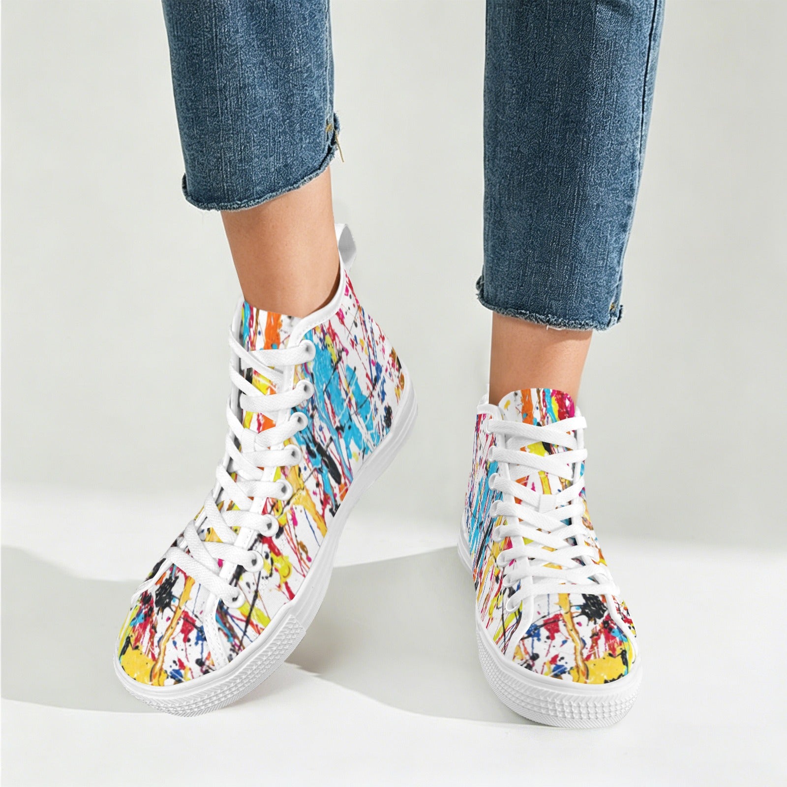 FZ Women's New Vancouver High Top Canvas Shoes