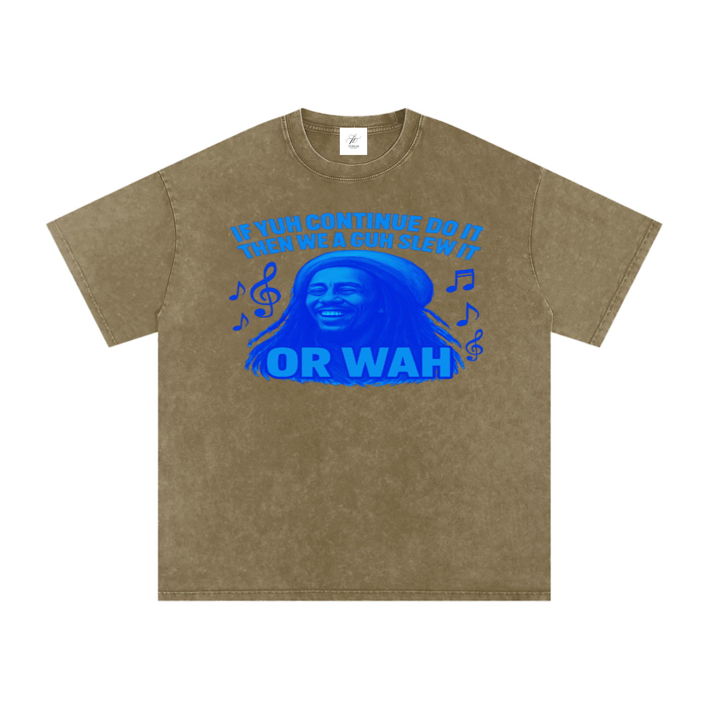 Acid Wash Oversize T-Shirt - 250 GSM