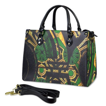 FZ Women's African Print Handbag Custom Women's Handbag-Medium interestprint