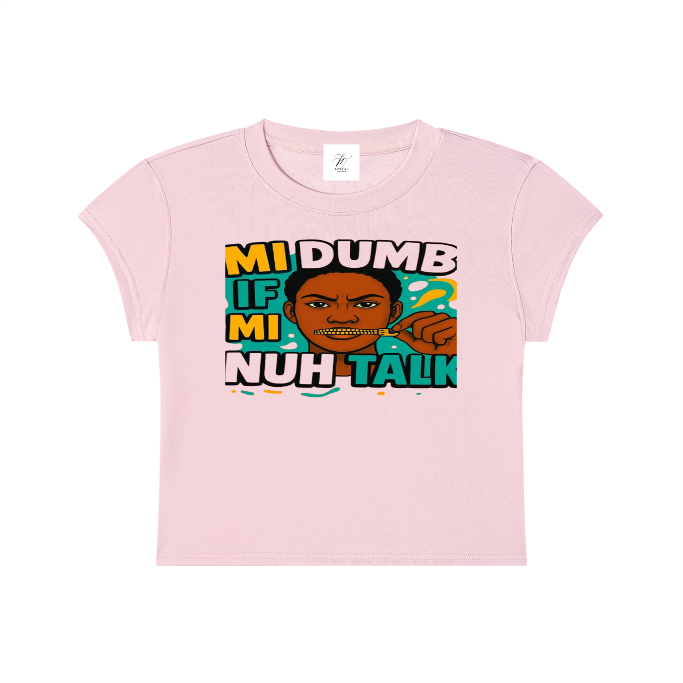 FZ Women's Slim-Fit Cropped Tee