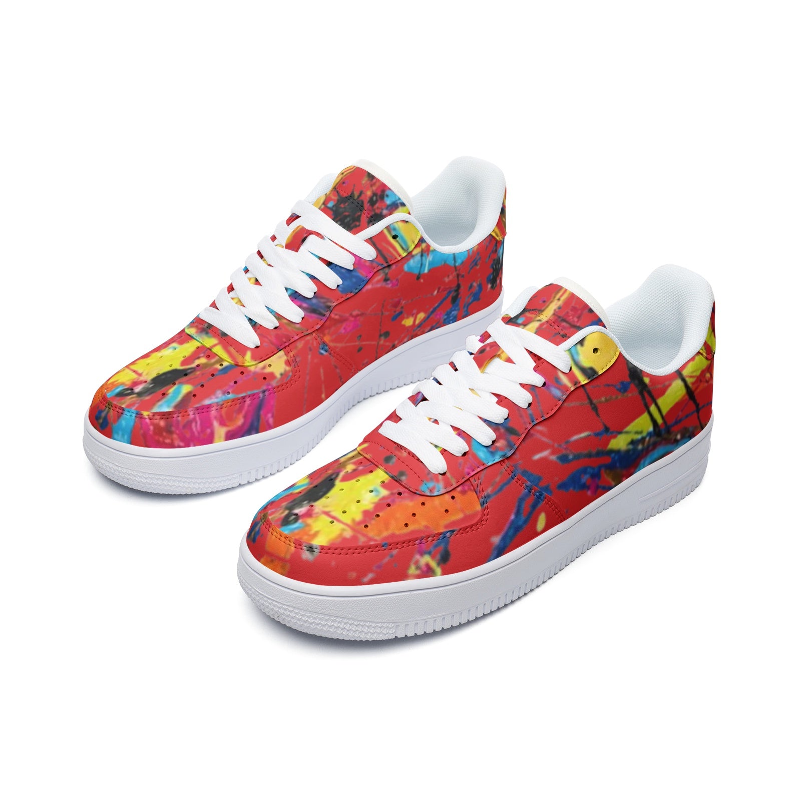 FZ Unisex Low Top Leather Sneakers