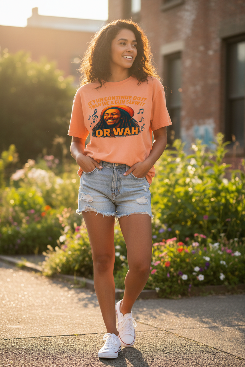 Apricot Or Wah Tee