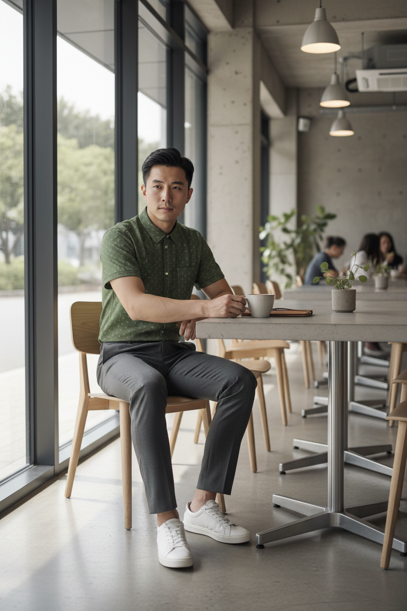 Asian model - Café