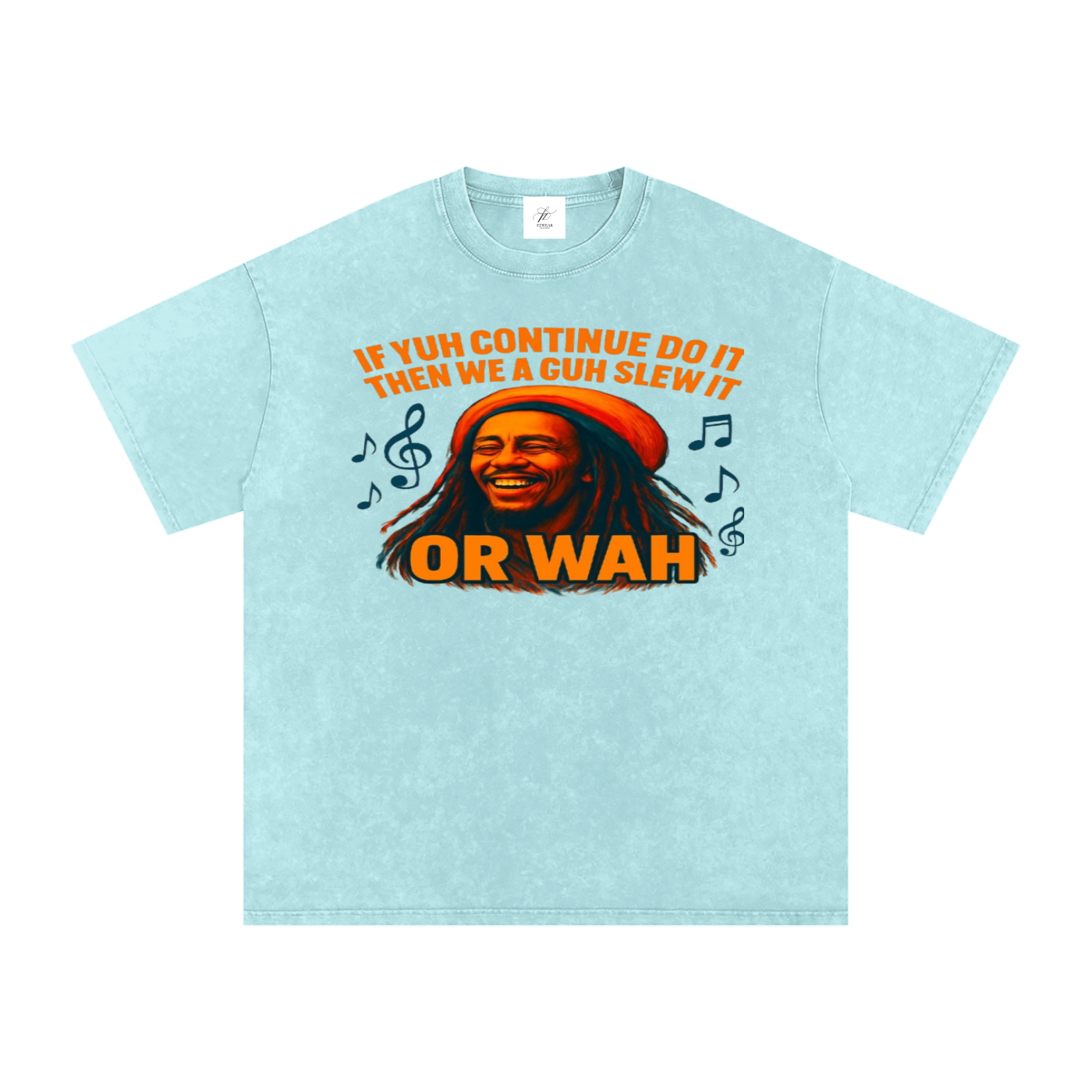 FZ Unisex Acid Wash Oversize Tee
