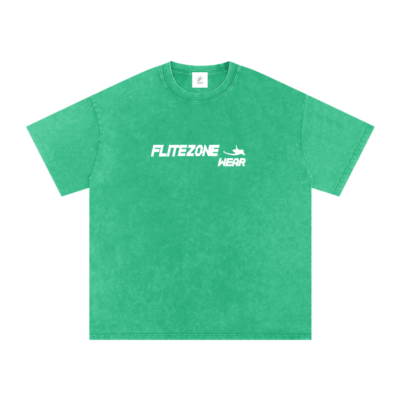 FZ Unisex Snow Washed Oversized Cotton Tee