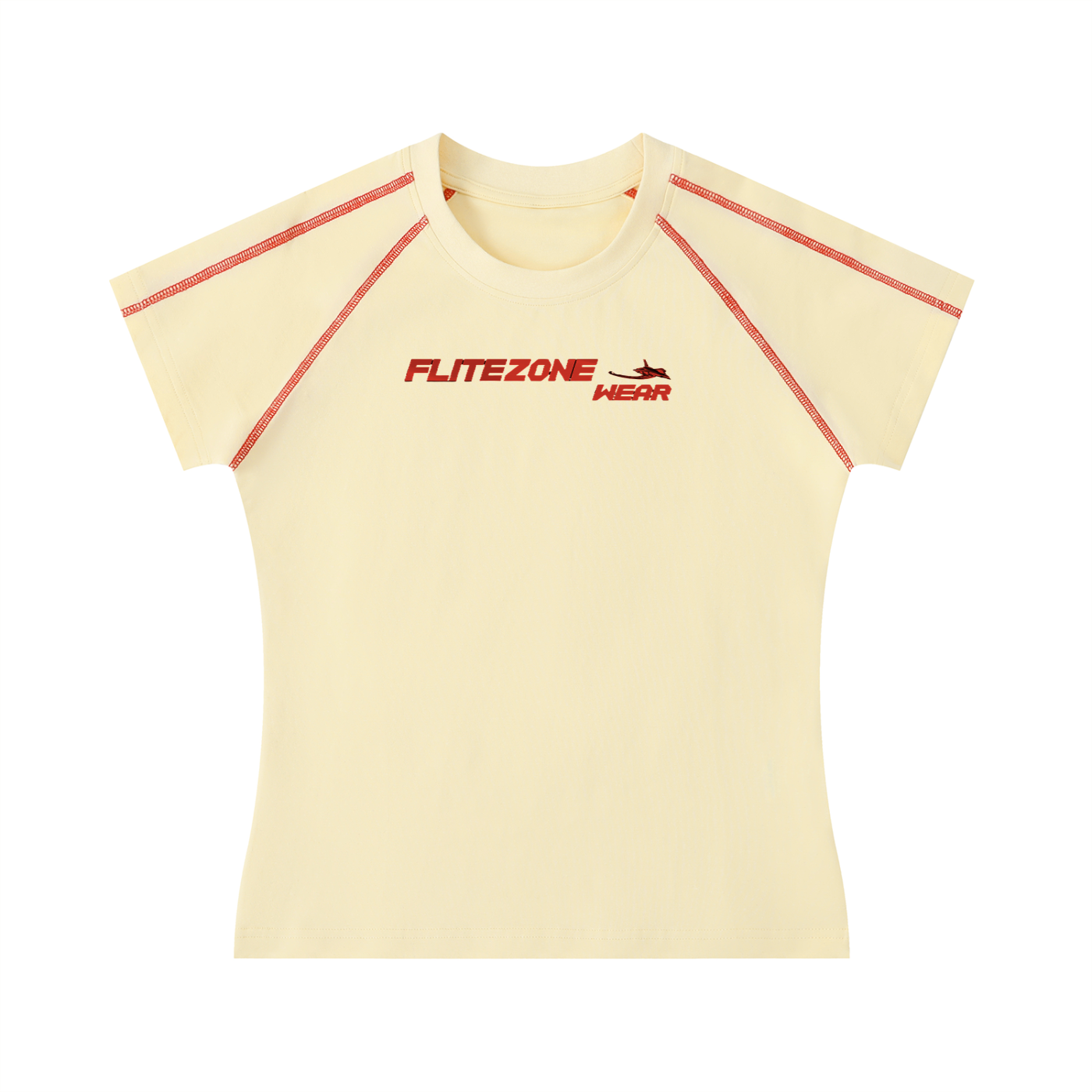 FZ Women's Contrast Stitch Raglan Tee