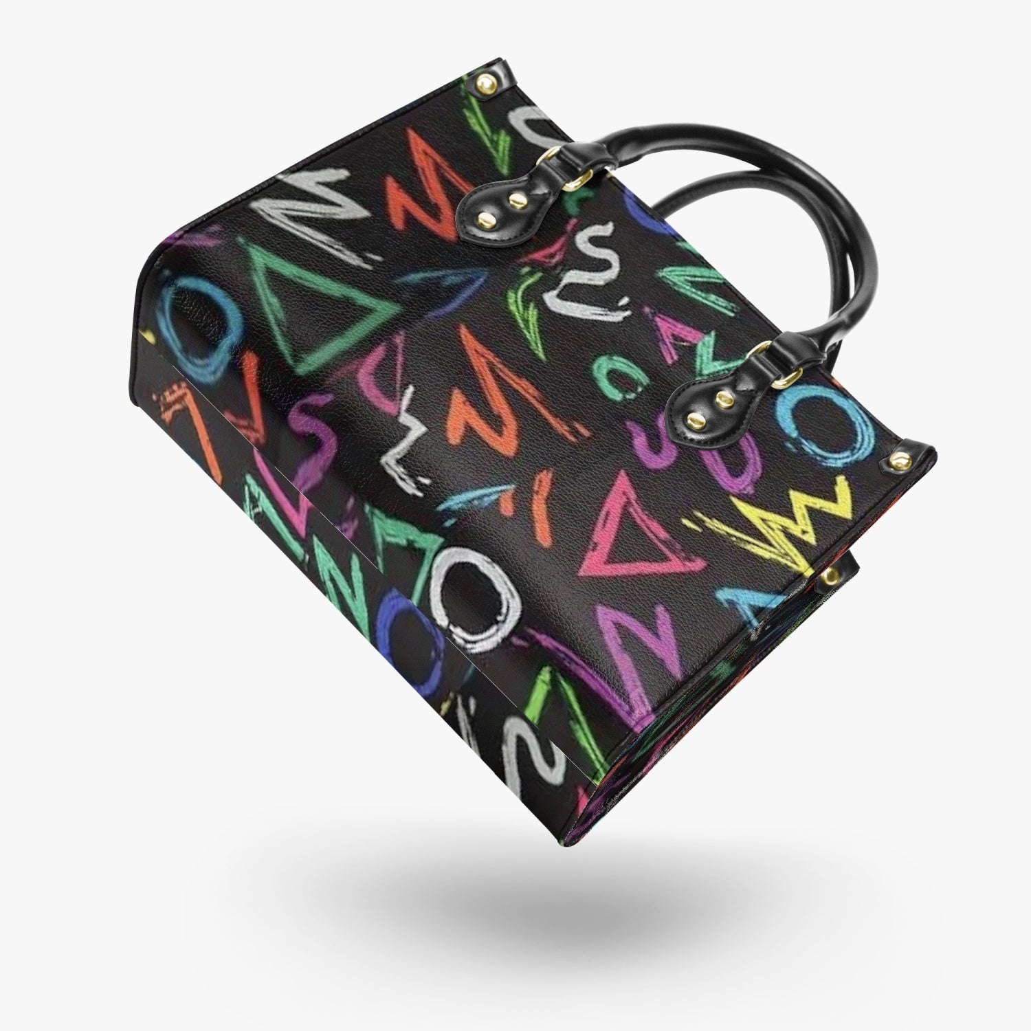 FZ. Concise Type Women's African Print Tote Bag JetPrint