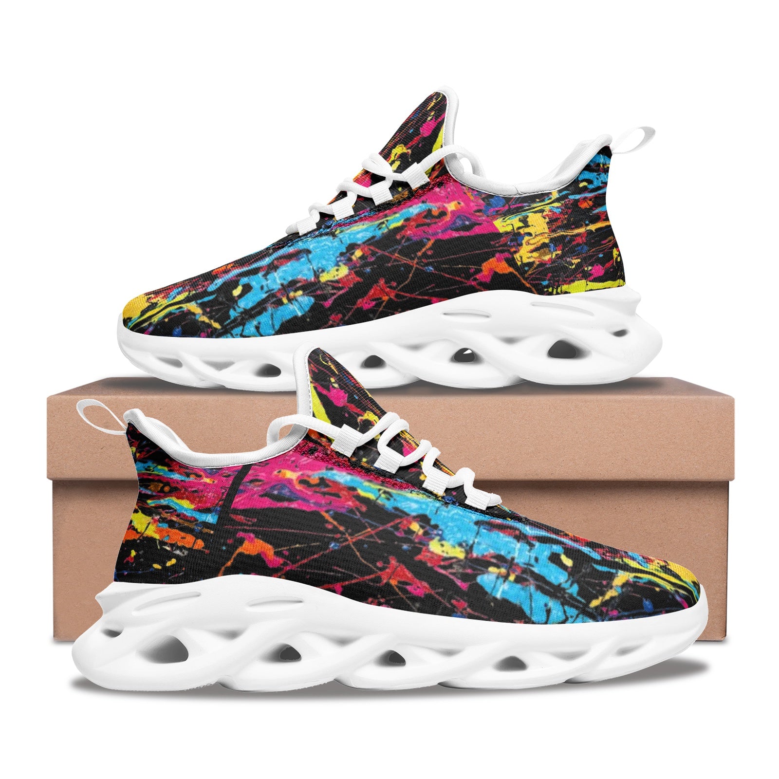 FZ Unisex Bounce Mesh Knit Sneakers