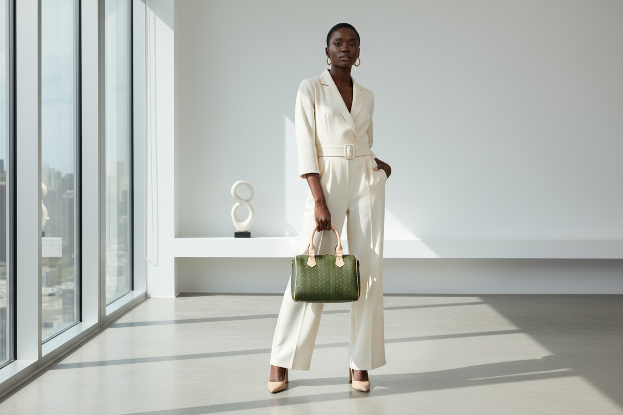 Bag 7 - Olive Green Minimalist