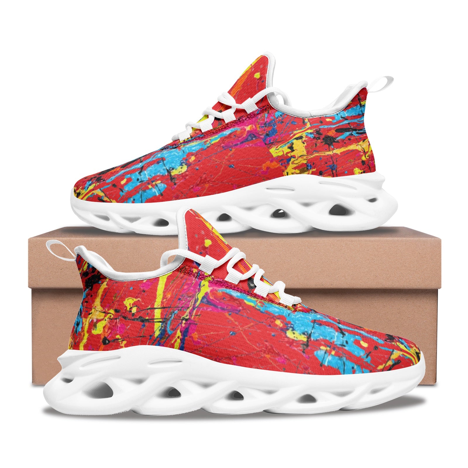 FZ Unisex Bounce Mesh Knit Sneakers