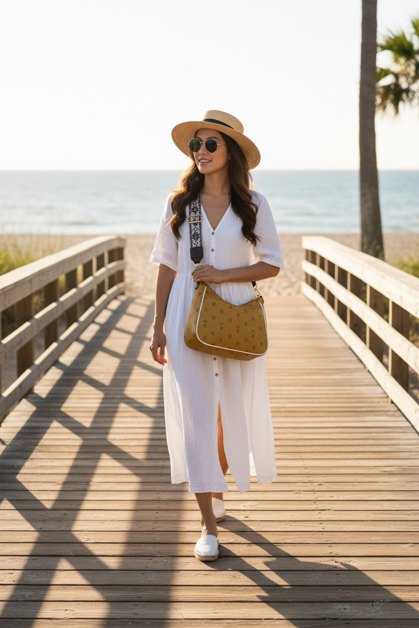 Beach Boardwalk - Crossbody