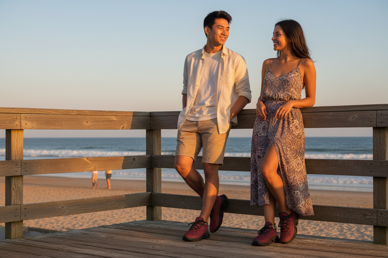Beach Boardwalk Lifestyle