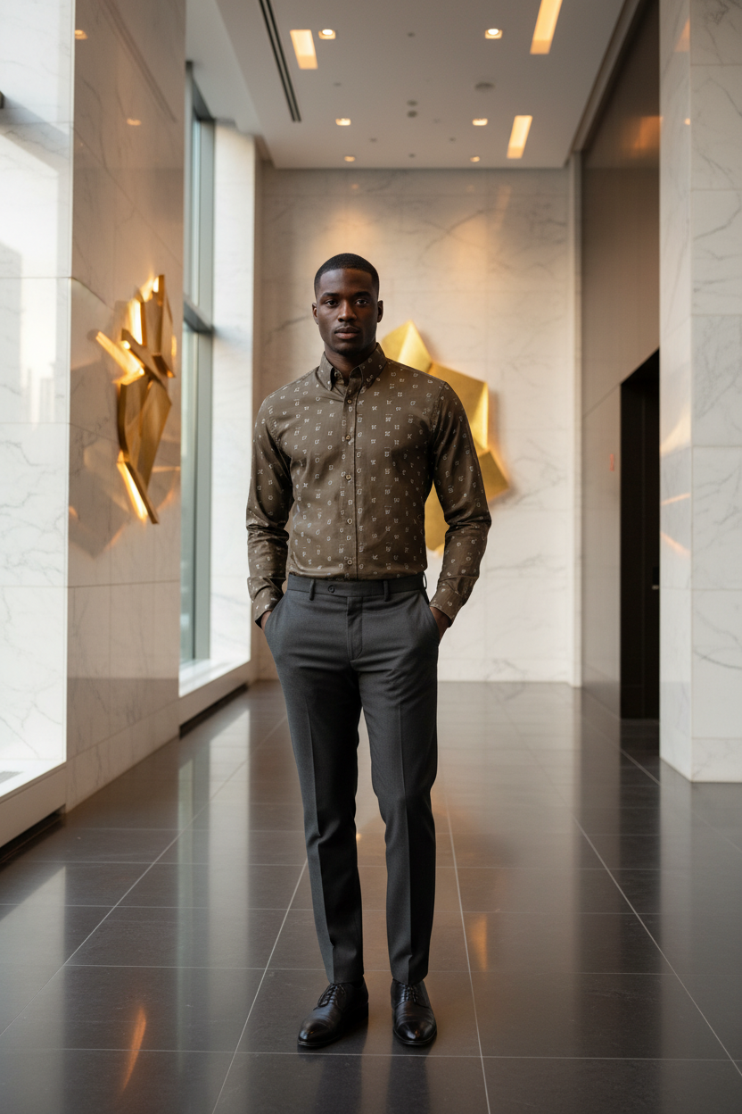 Black model - Manhattan Office
