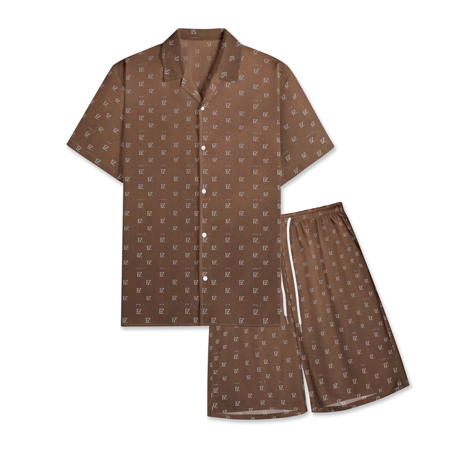 FZ Men's Designer Shorts Suit