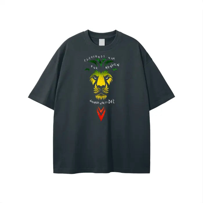 FZ Unisex Solid Color Loose Fit FOG Tee
