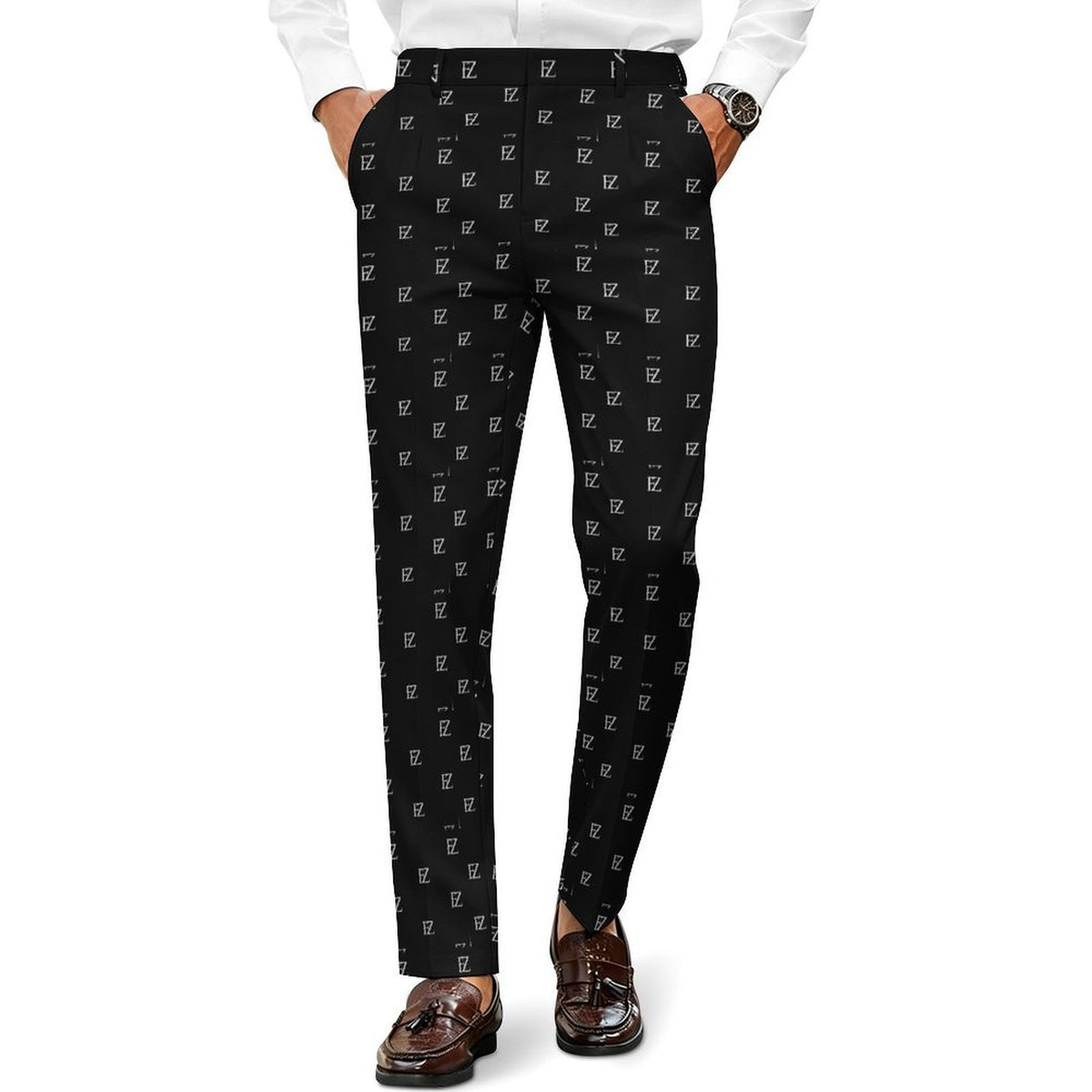 All Over Print Men's Classic Suit Pants