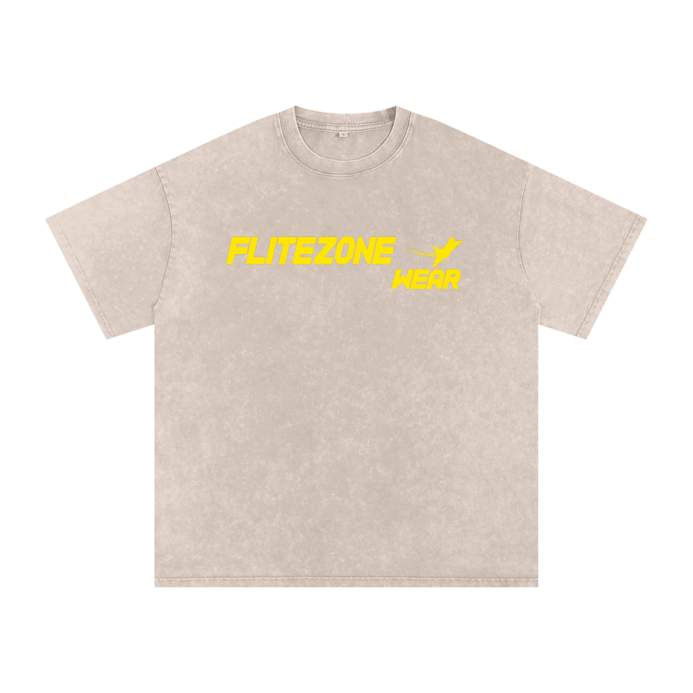 FZ Unisex Snow Washed Oversized Cotton Tee
