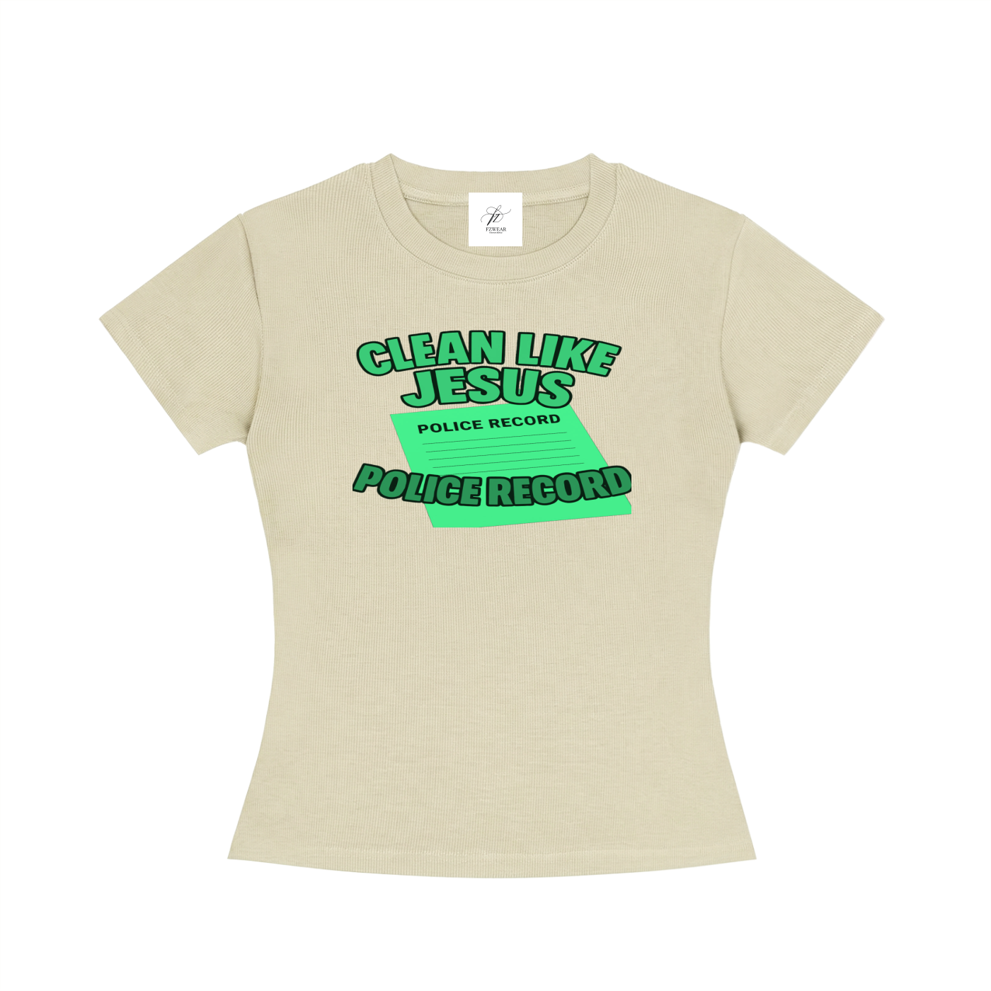FZ Women's Slim Fit Crewneck Tee