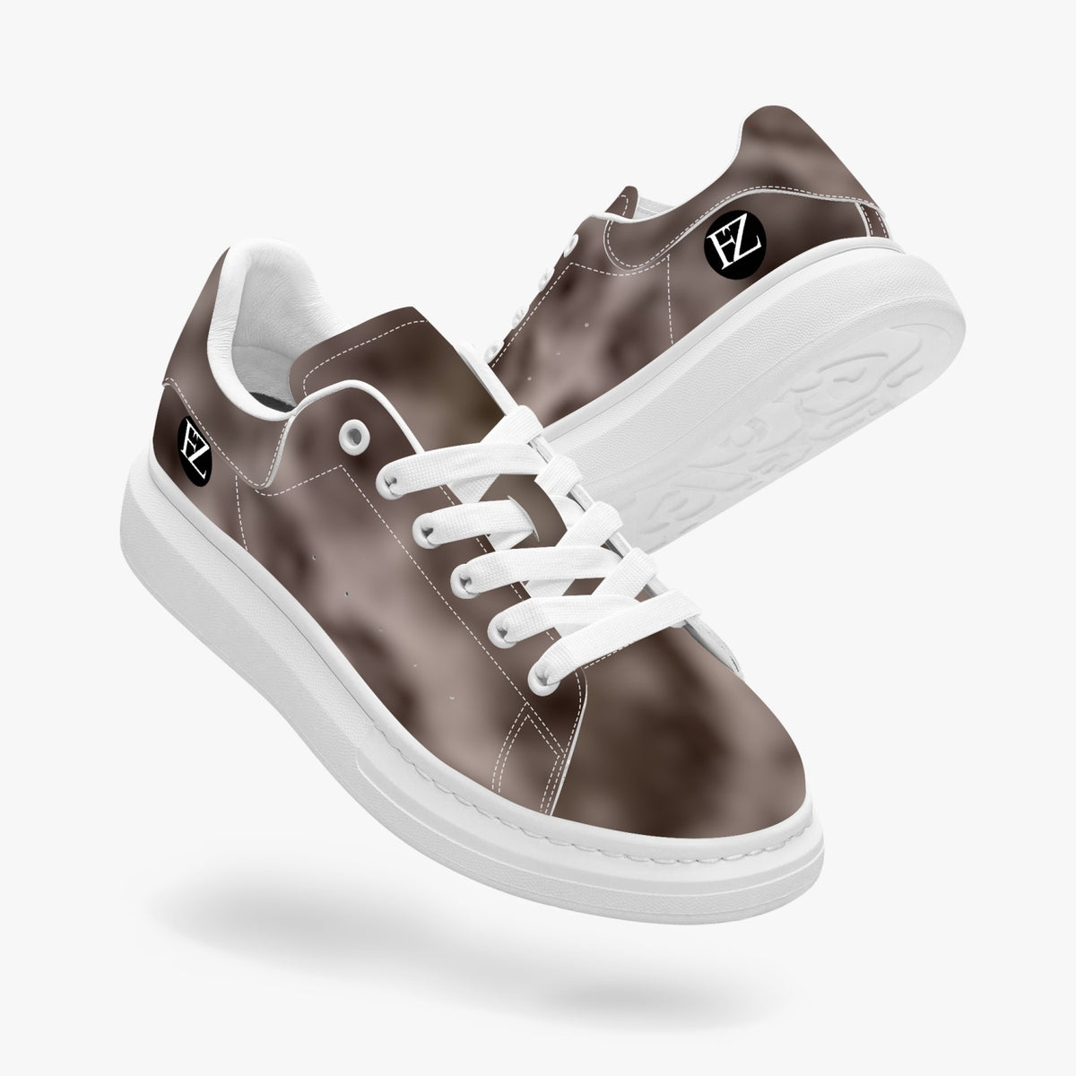 658 Riot Chunky FZ Unisex Leather Chunky Sneakers - FZwear