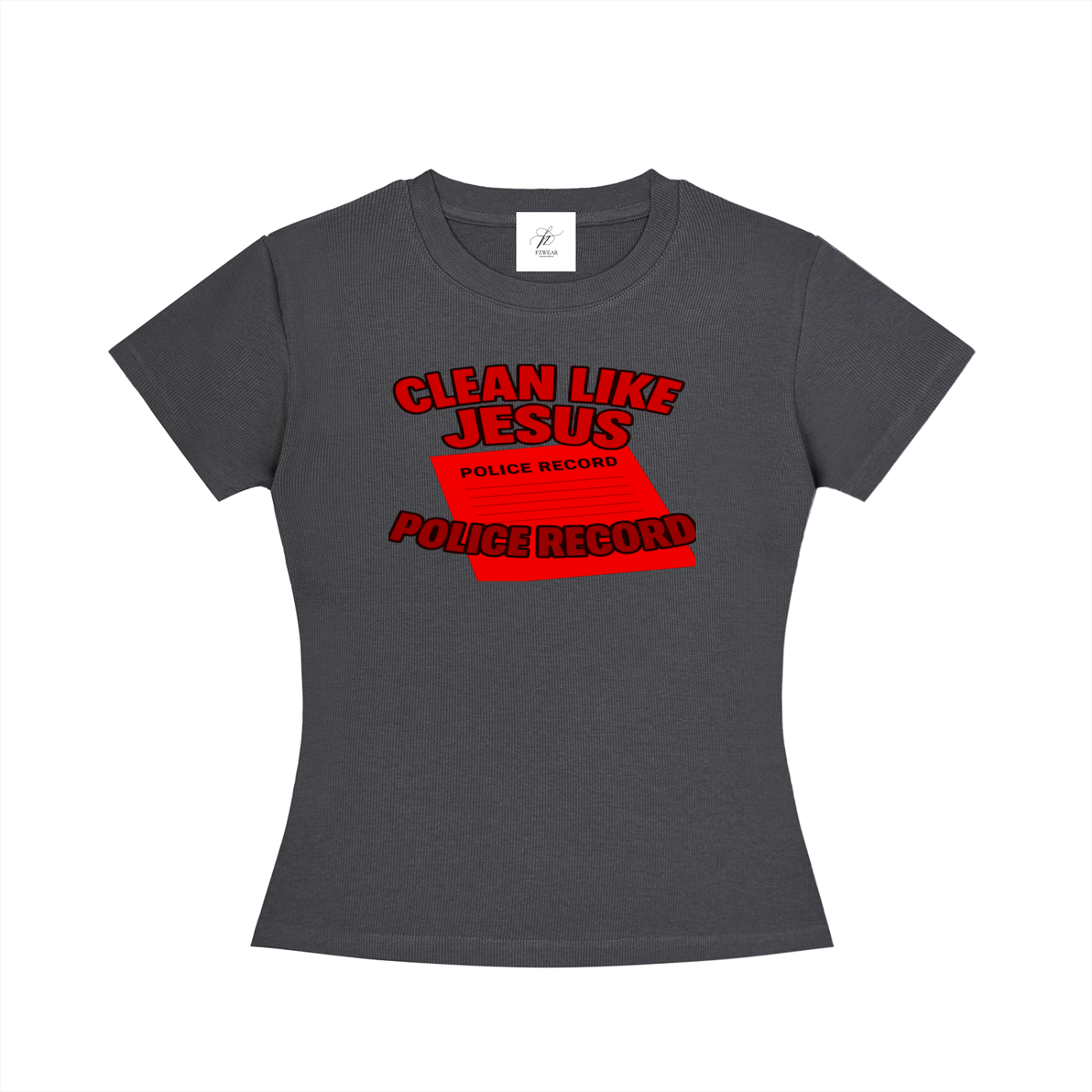FZ Women's Slim Fit Crewneck Tee