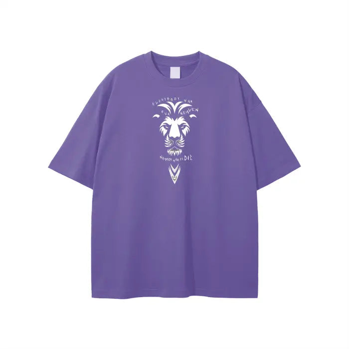 FZ Unisex Streetwear Solid Color Loose Fit FOG Tee