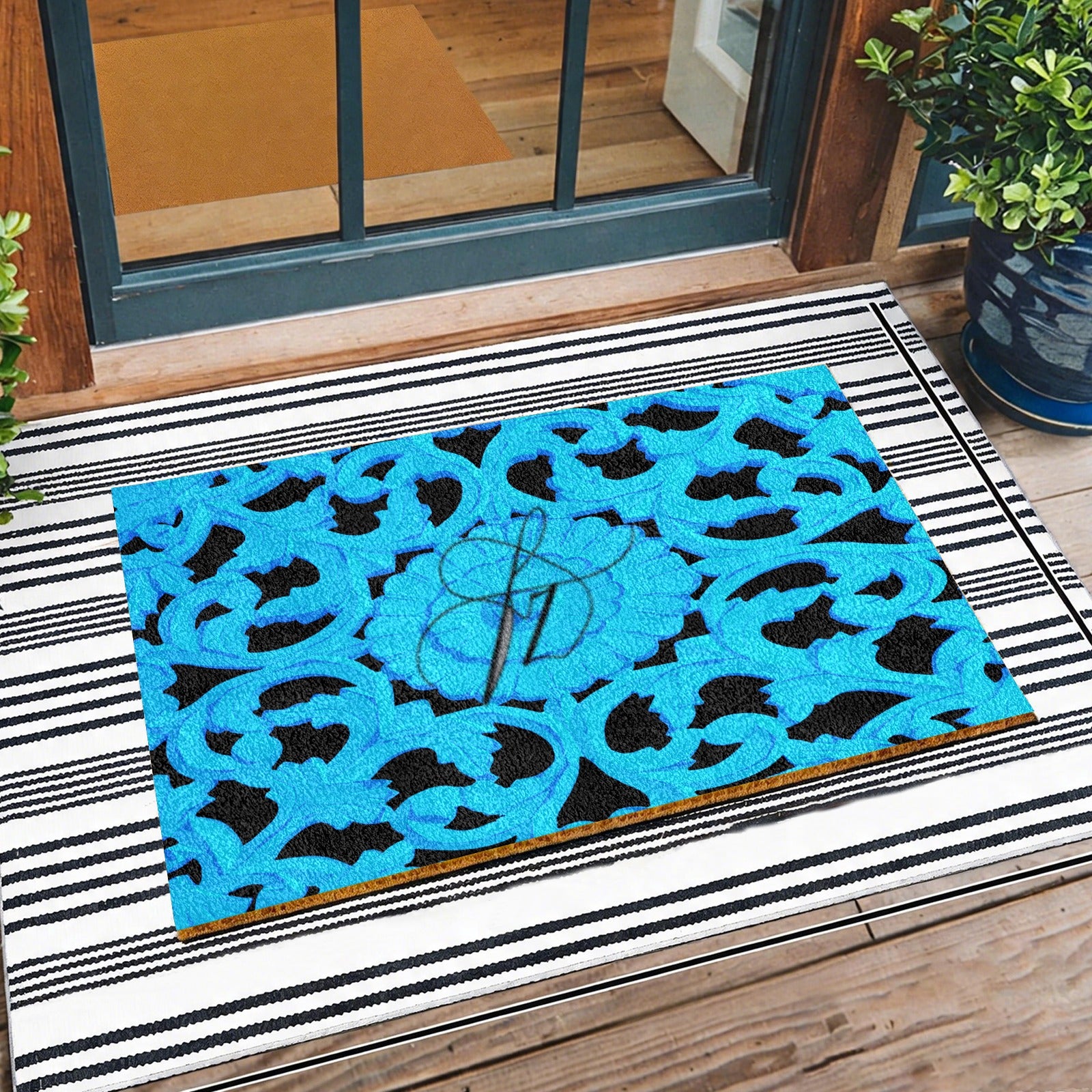 FZ Maze 2 Natural Coir Doormat