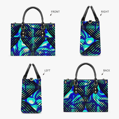 FZ Concise Type Women's African Print Tote Bag JetPrint