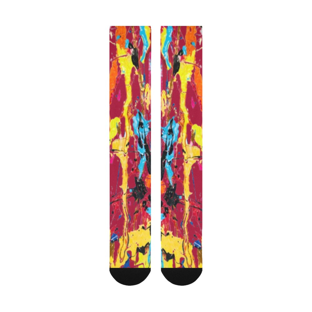 FZ Unisex Paint Splatter 2 Socks