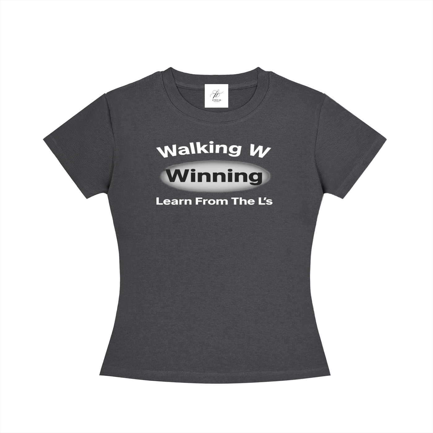 FZ Women's Slim Fit Winning Crewneck Tee