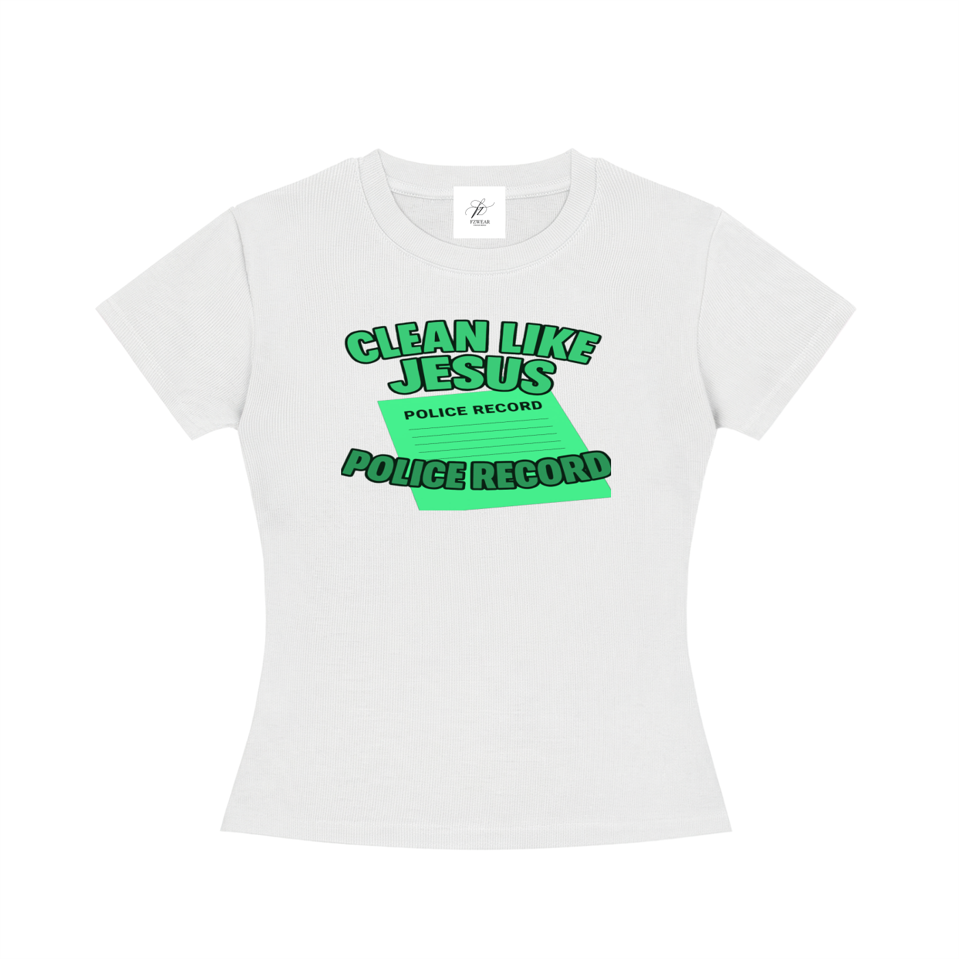 FZ Women's Slim Fit Crewneck Tee