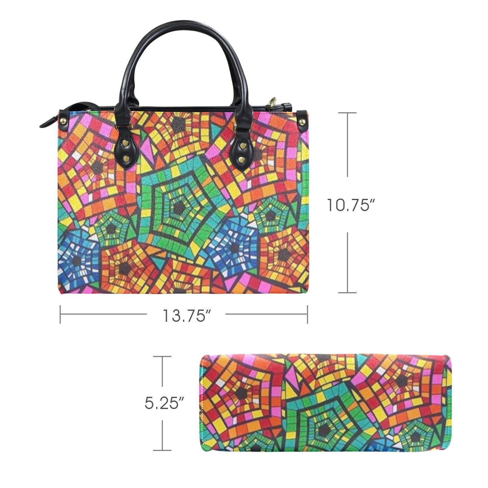 FZ Women's AF Print Handbag Custom Women's Handbag-Medium interestprint