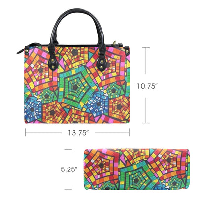 FZ Women's AF Print Handbag Custom Women's Handbag-Medium interestprint