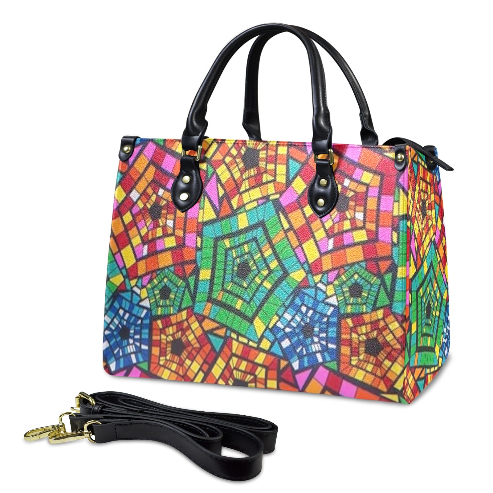 FZ Women's AF Print Handbag Custom Women's Handbag-Medium interestprint