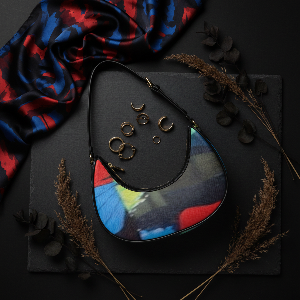Dark Slate Flat Lay