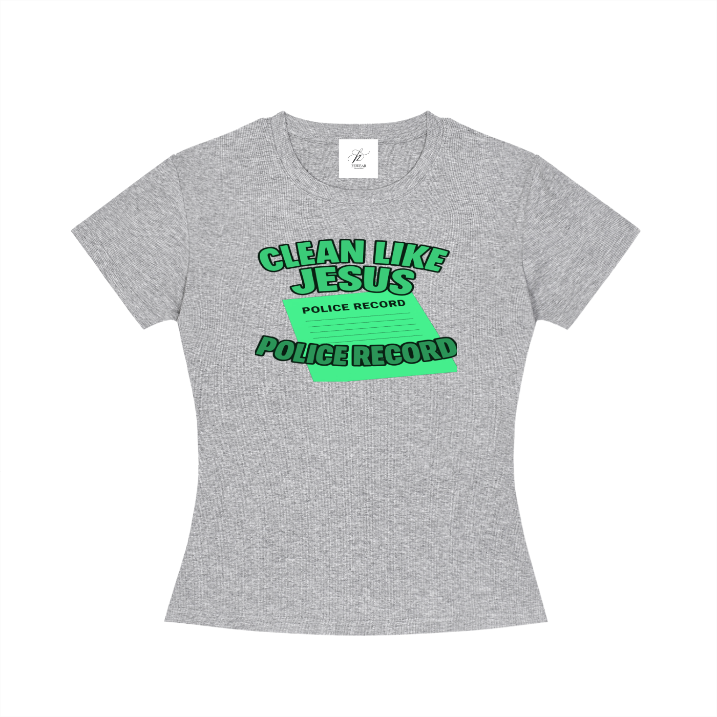 FZ Women's Slim Fit Crewneck Tee