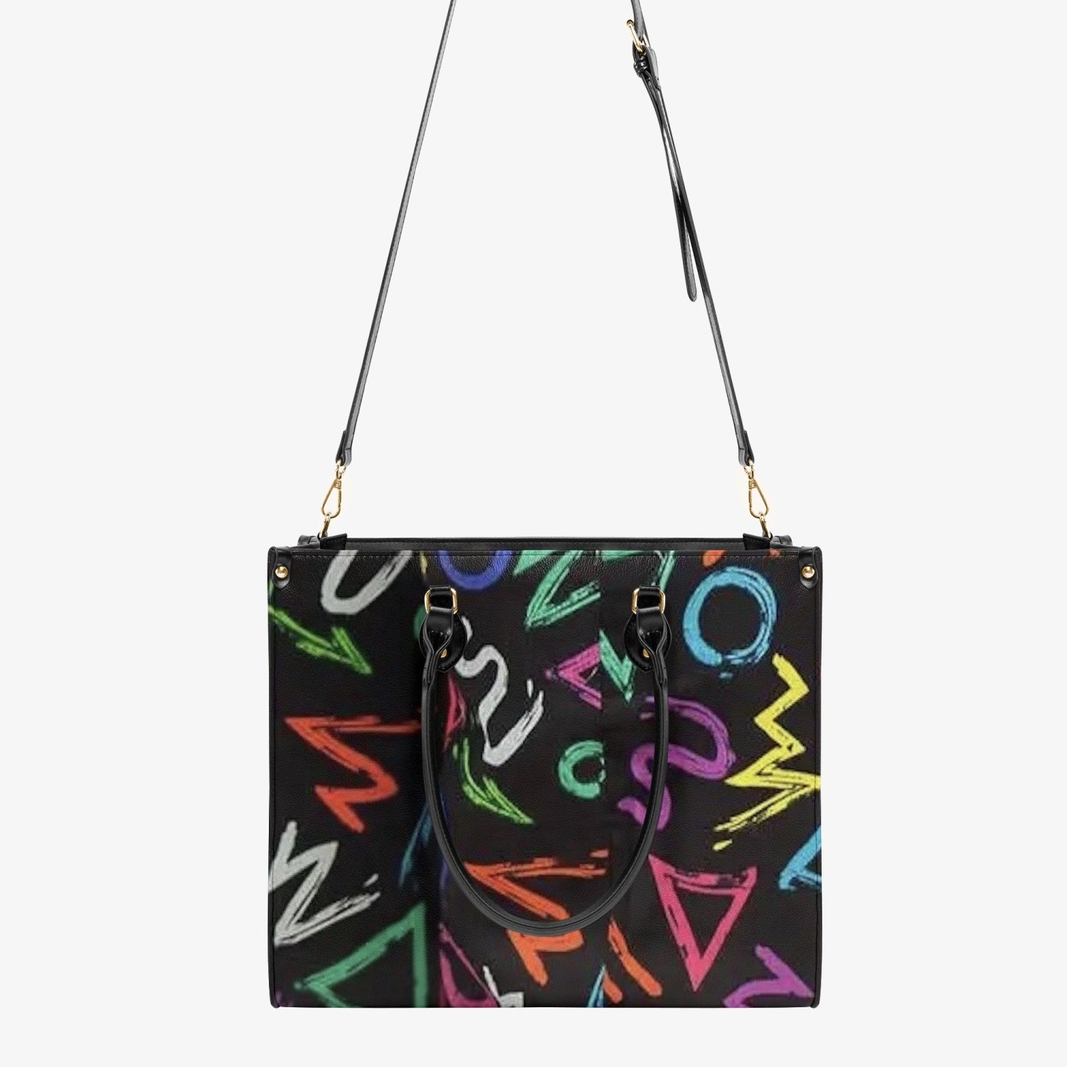 FZ. Concise Type Women's African Print Tote Bag JetPrint