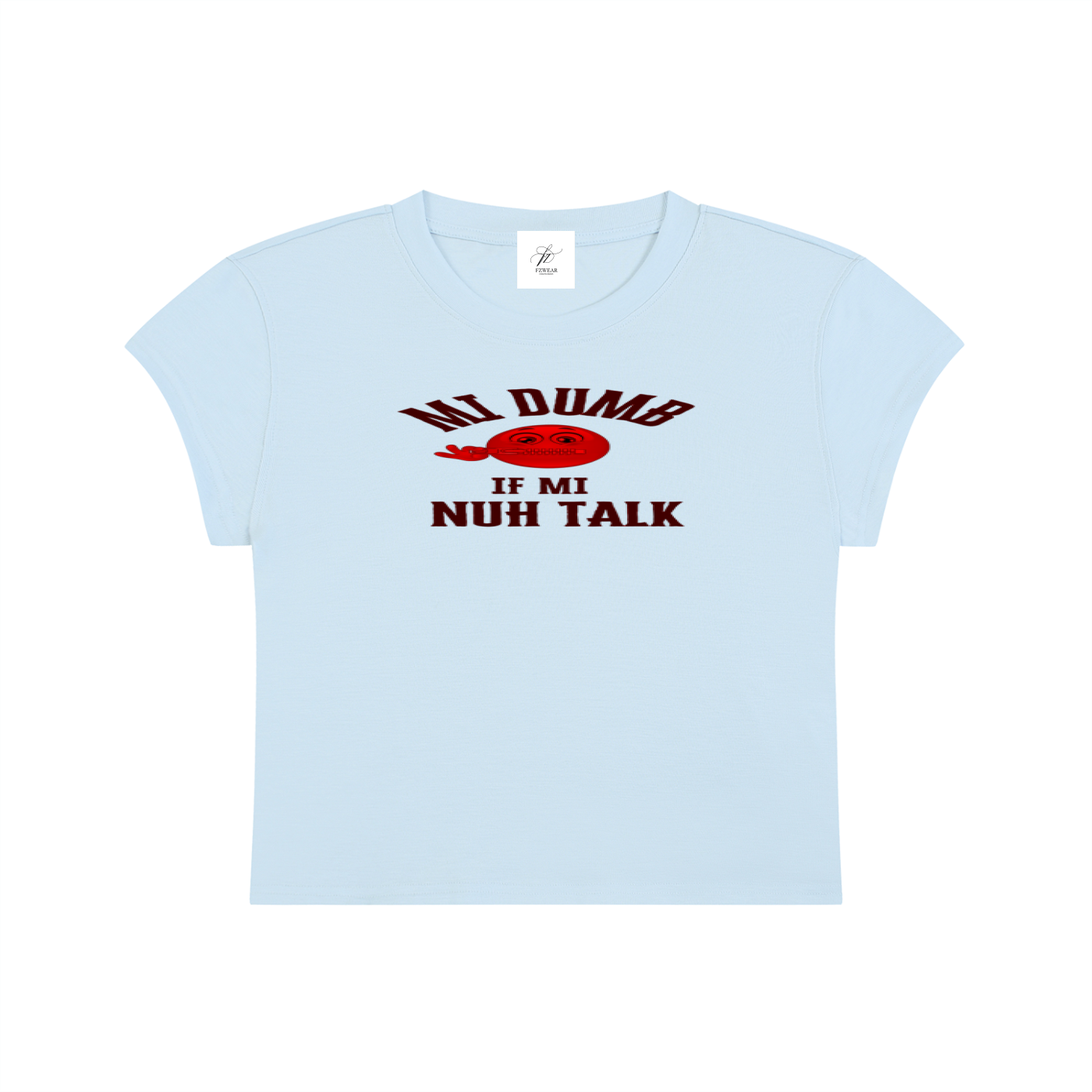 FZ Women's Slim-Fit Cropped Tee