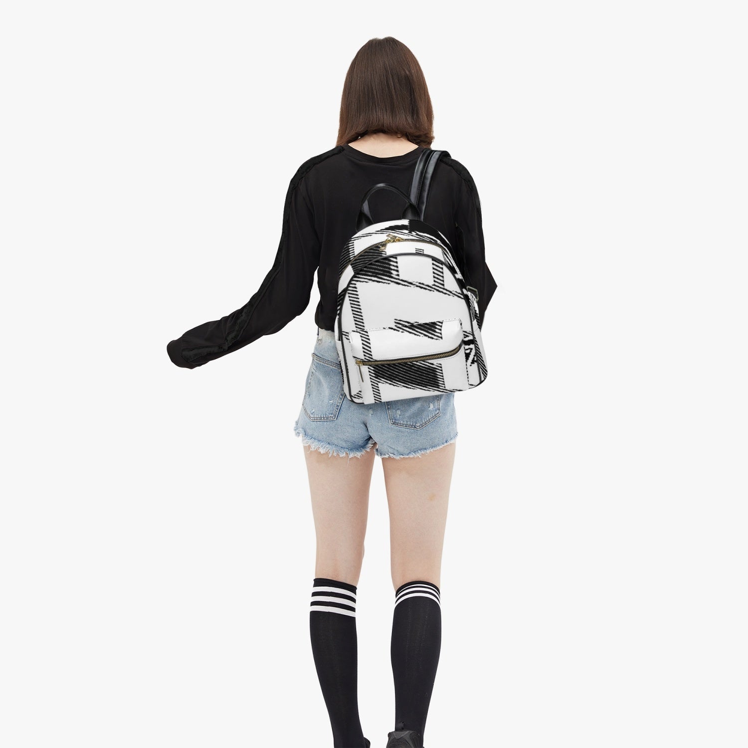 FZ Printed PU Backpack - FZwear