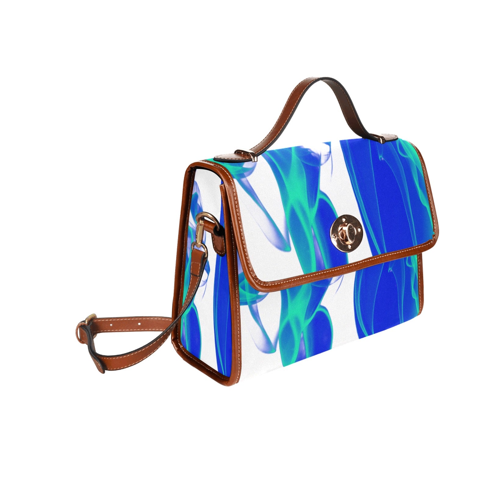 FZ Smoke Handbag - Blue & White