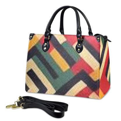 FZ Women's African Print Handbag Custom Women's Handbag-Medium interestprint