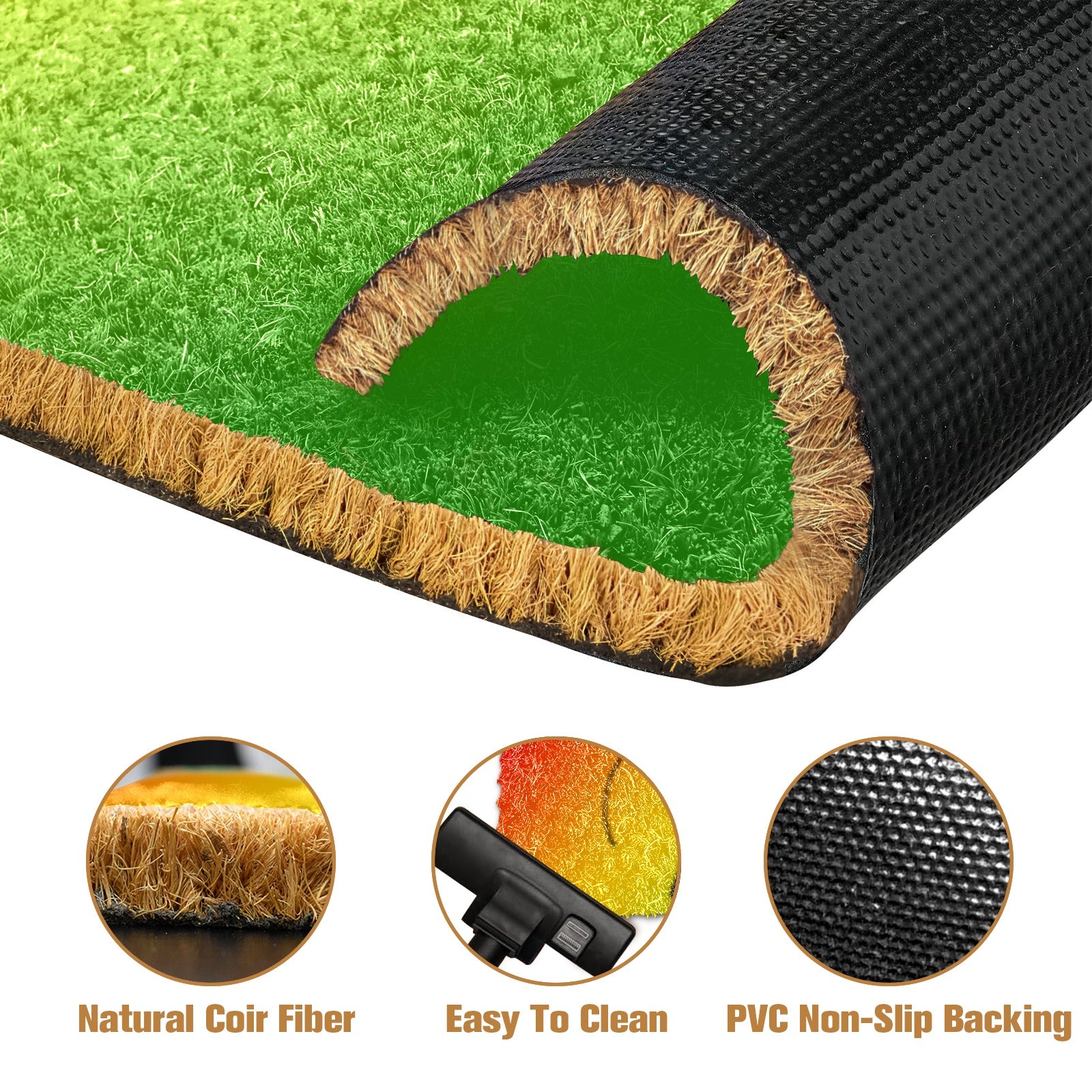 FZ Rasta Natural Coir Doormat