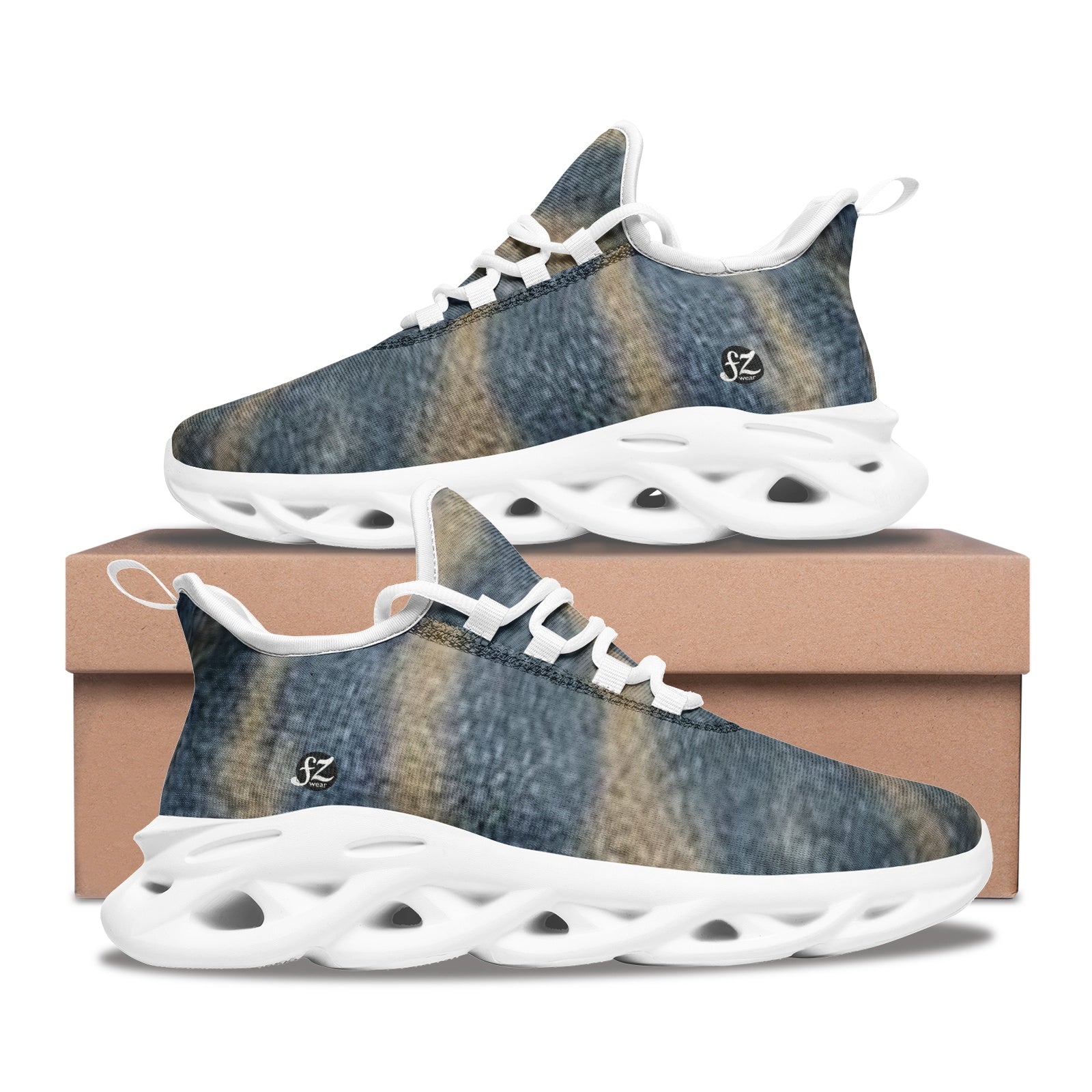 FZ Unisex Bounce Mesh Knit Sneakers