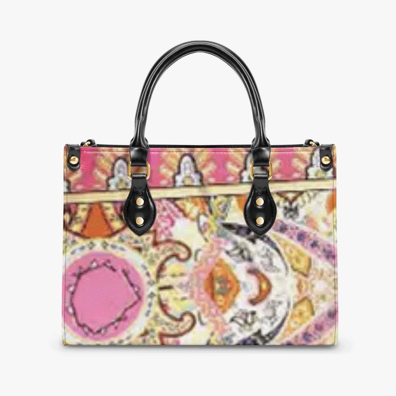 FZ African Print Concise Type Women's Tote Bag JetPrint