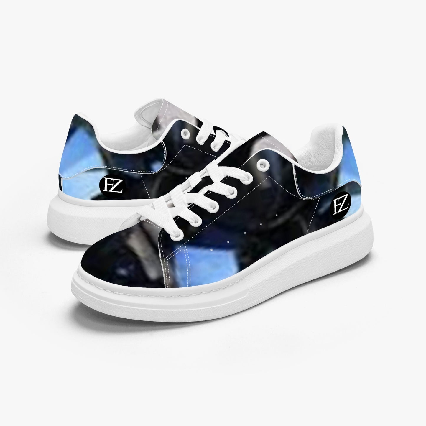 FZ Unisex Leather Chunky Sneakers - FZwear