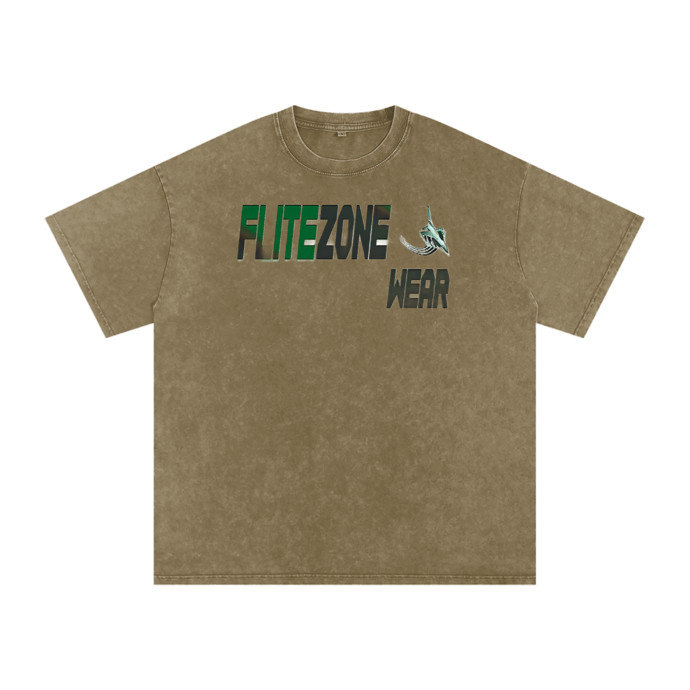 FZ Unisex Acid Wash Oversize Tee