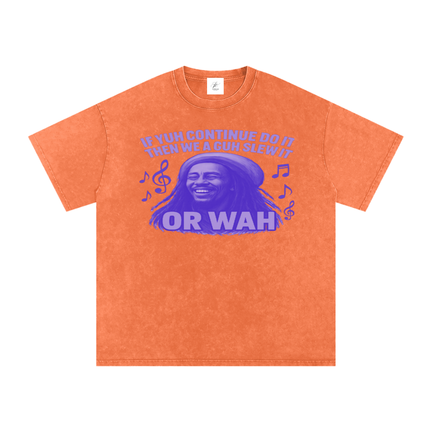 FZ Unisex Acid Wash Oversize Tee