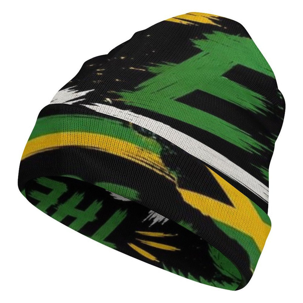 FZ Custom knitted Yaad Beenie Hat